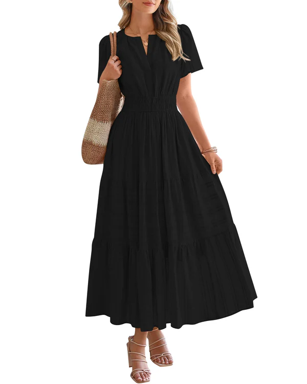 Selene™ | Soft Flow Maxi Dress