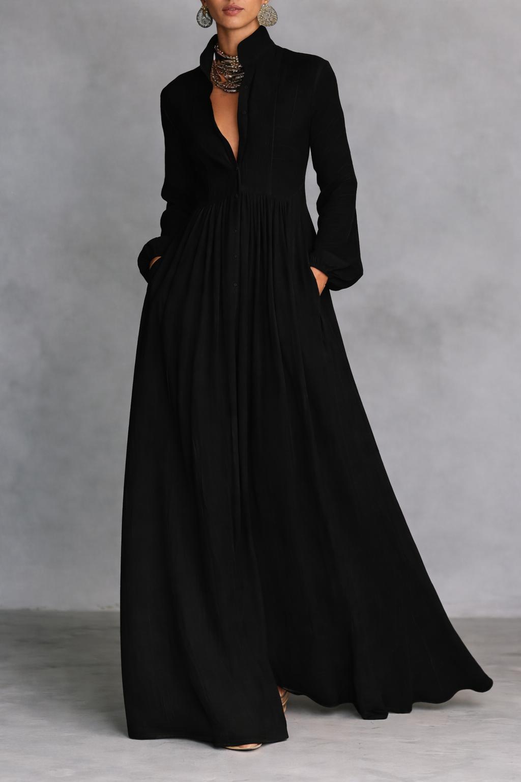Serena | Elegant Flowy Maxi Dress