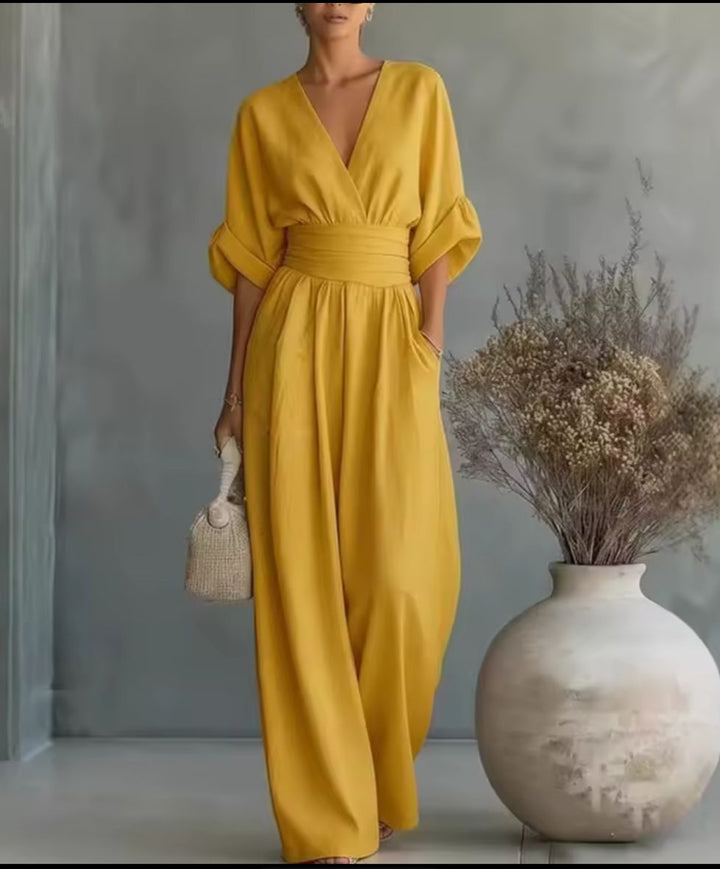 Risel™ | Jumpsuit with a Defined Waist