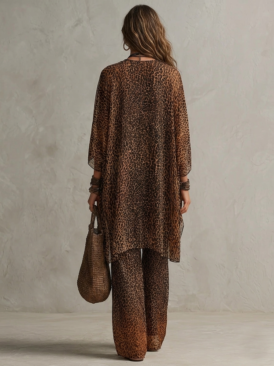 Boho Leopard 3-Piece Set