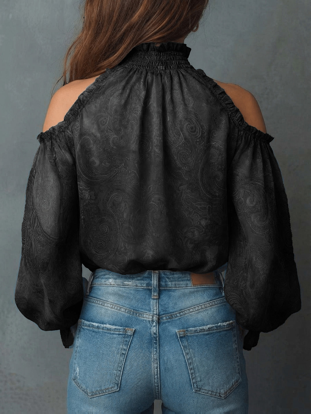 Celeste | Vintage Off-Shoulder Blouse