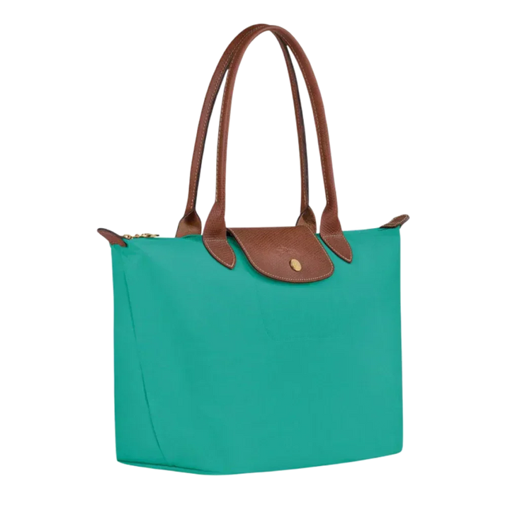 Large Foldable Nylon Bag, Turquoise