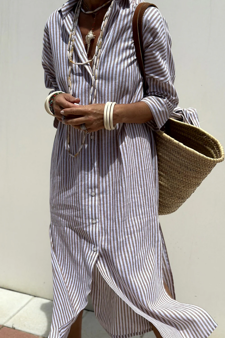 Sofia – Striped Summer Dress