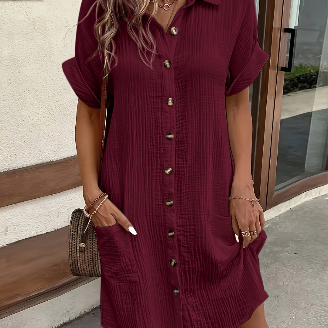 Imogen | Vintage Charm Shirt Dress