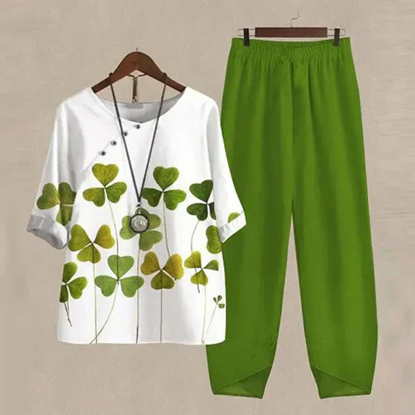 Lilou™ | Elegant Shirt & Trouser Set