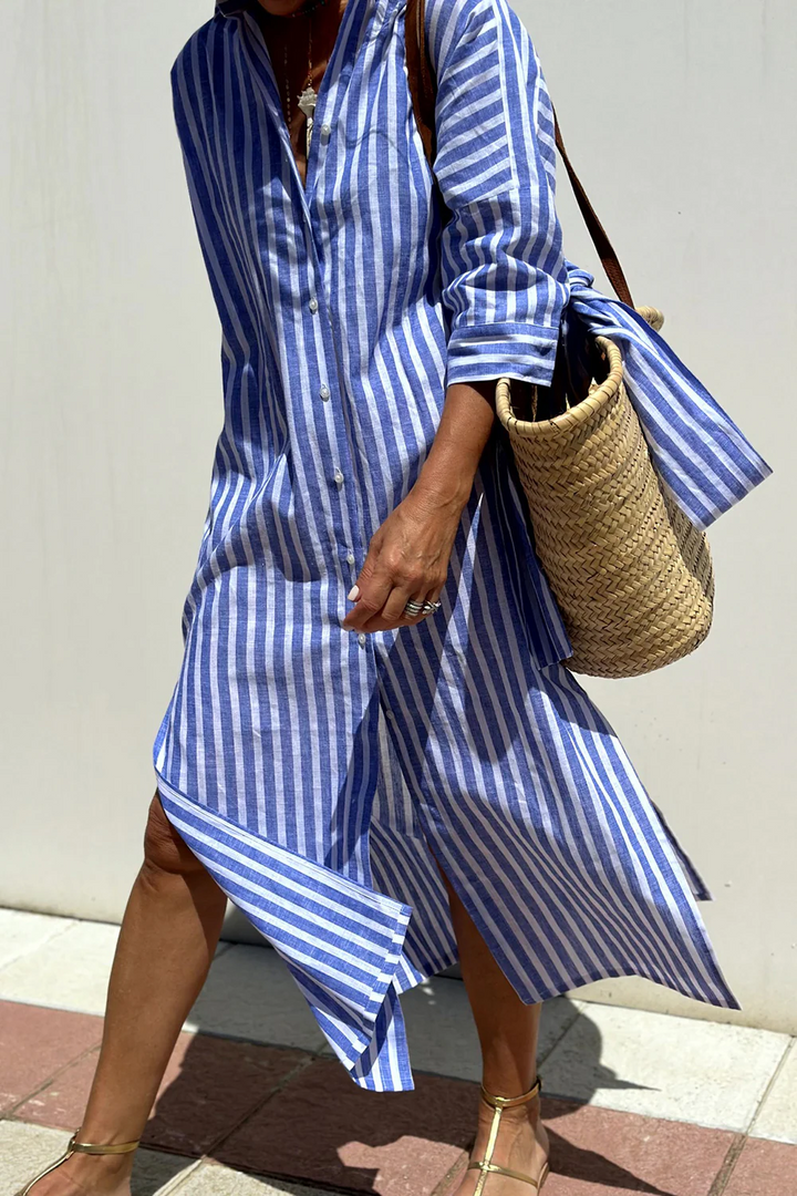 Sofia – Striped Summer Dress
