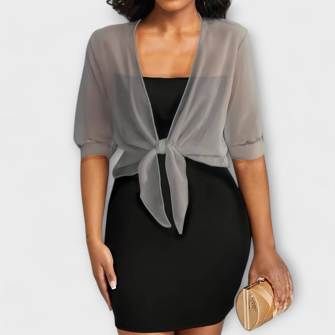 Olivia - Blouse with Open Front