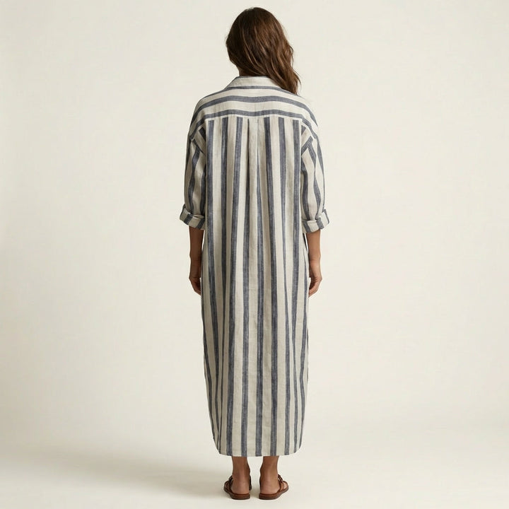 Carra | Gestreiftes Maxikleid