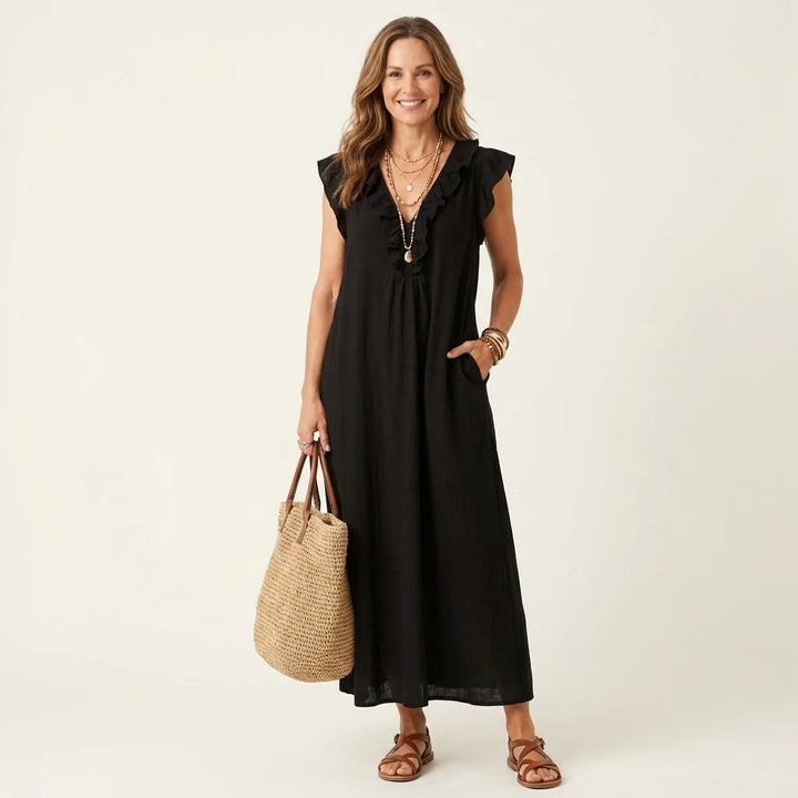 Corina's - Flowy Boho Maxi Dress