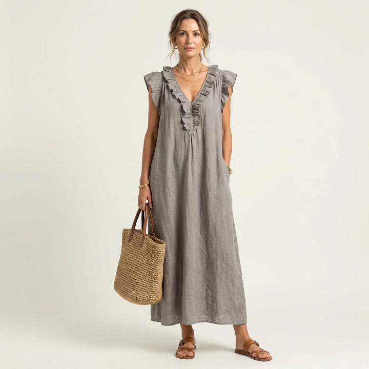 Corina's - Flowy Boho Maxi Dress