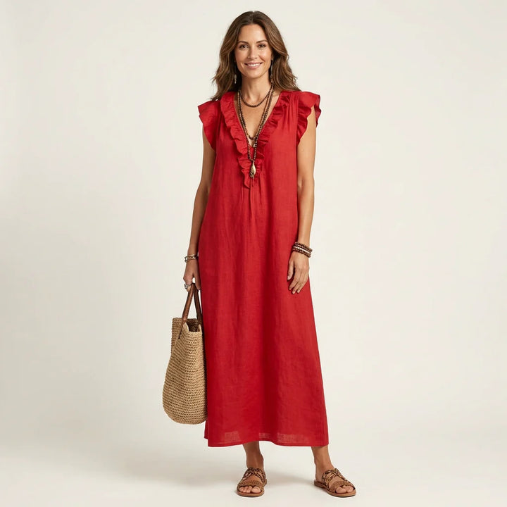 Corina's - Flowy Boho Maxi Dress