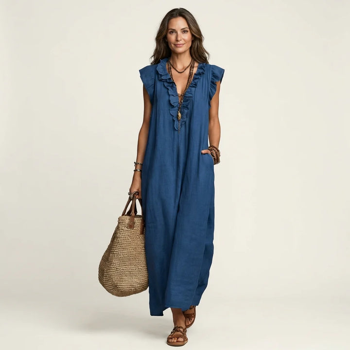 Corina's - Flowy Boho Maxi Dress