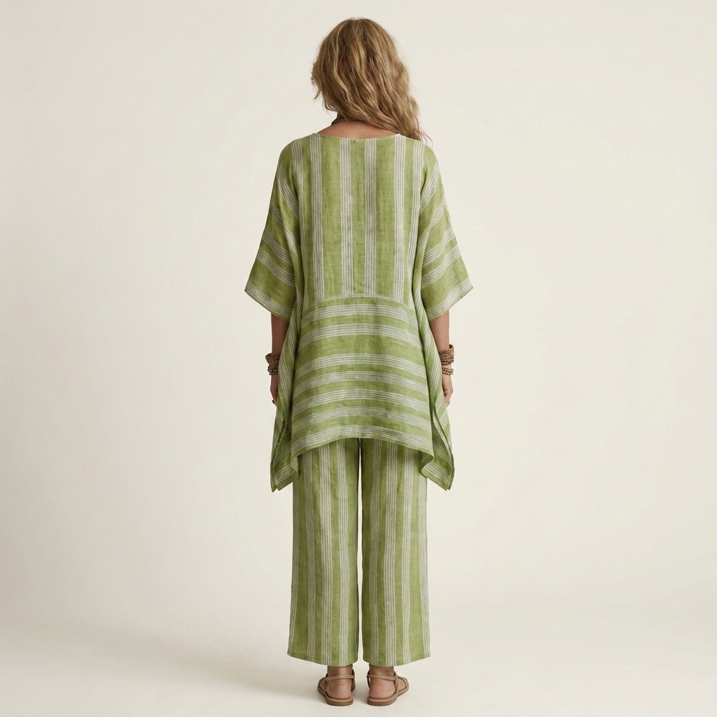 Clara | Striped Two-Piece Set