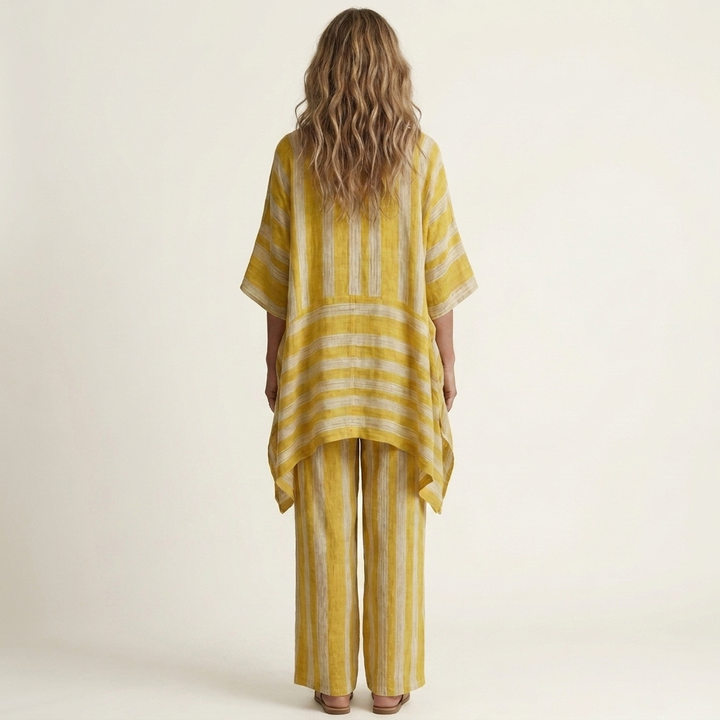 Kiara | Zweiteiliges gestreiftes Set