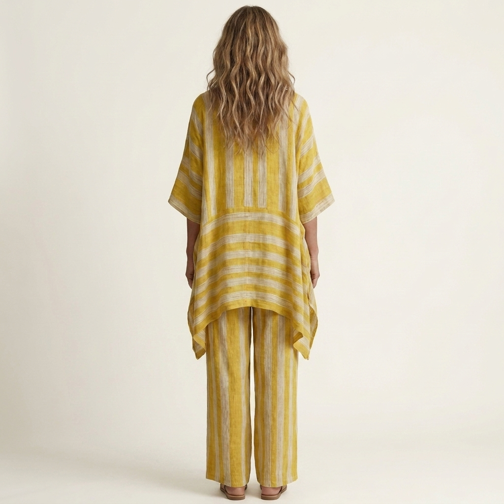 Clara | Striped Two-Piece Set