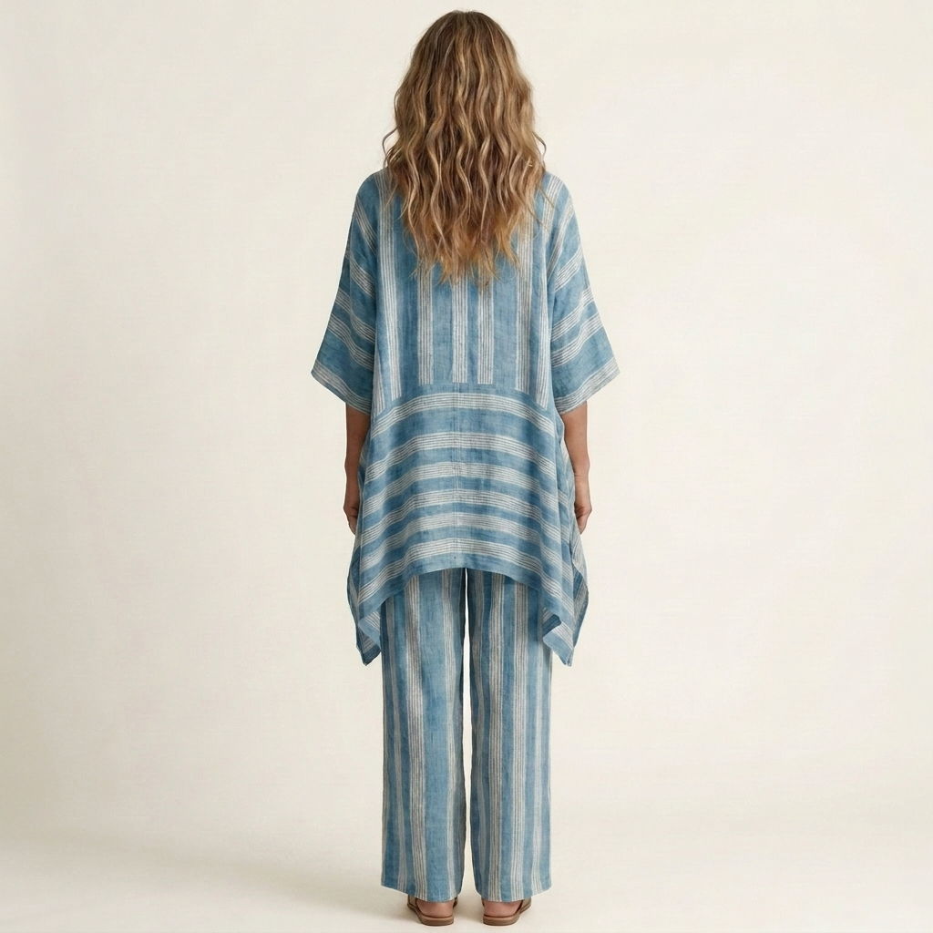 Clara | Striped Two-Piece Set