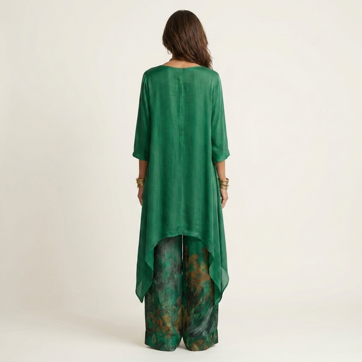 Carole | Two-Piece Asymmetric Tunic Set