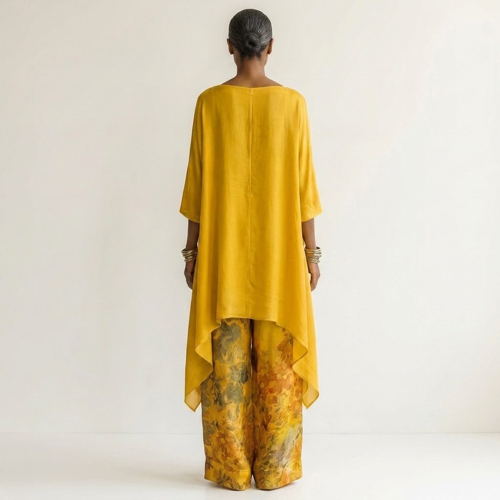 Carole | Two-Piece Asymmetric Tunic Set