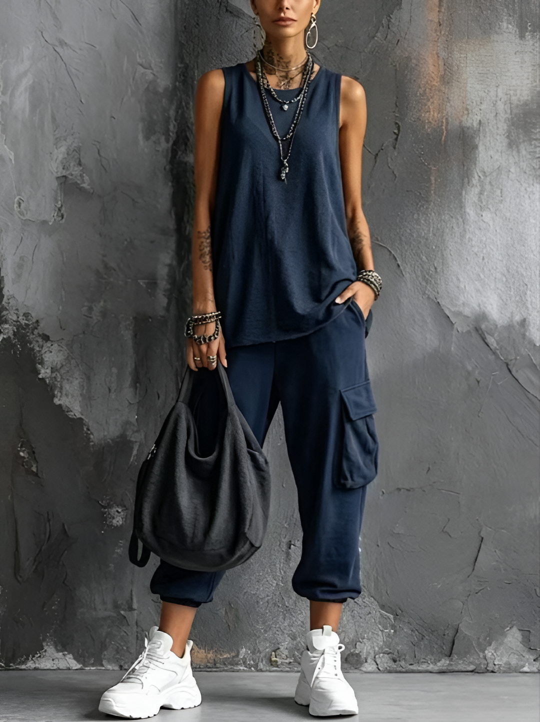 Valentina | Soft Casual Suit with Pockets