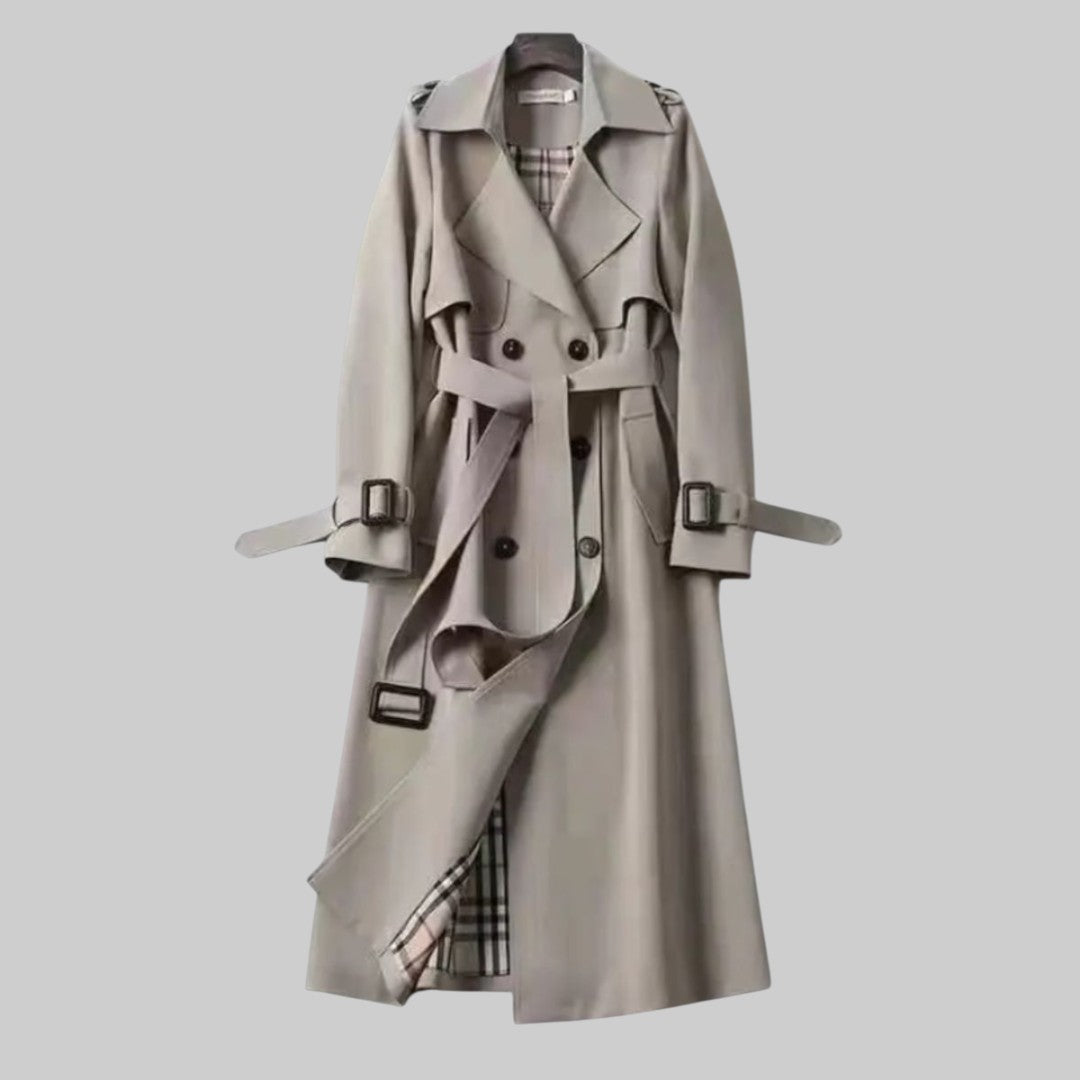 Women's Trench Coat | Belted Double-Breasted Design