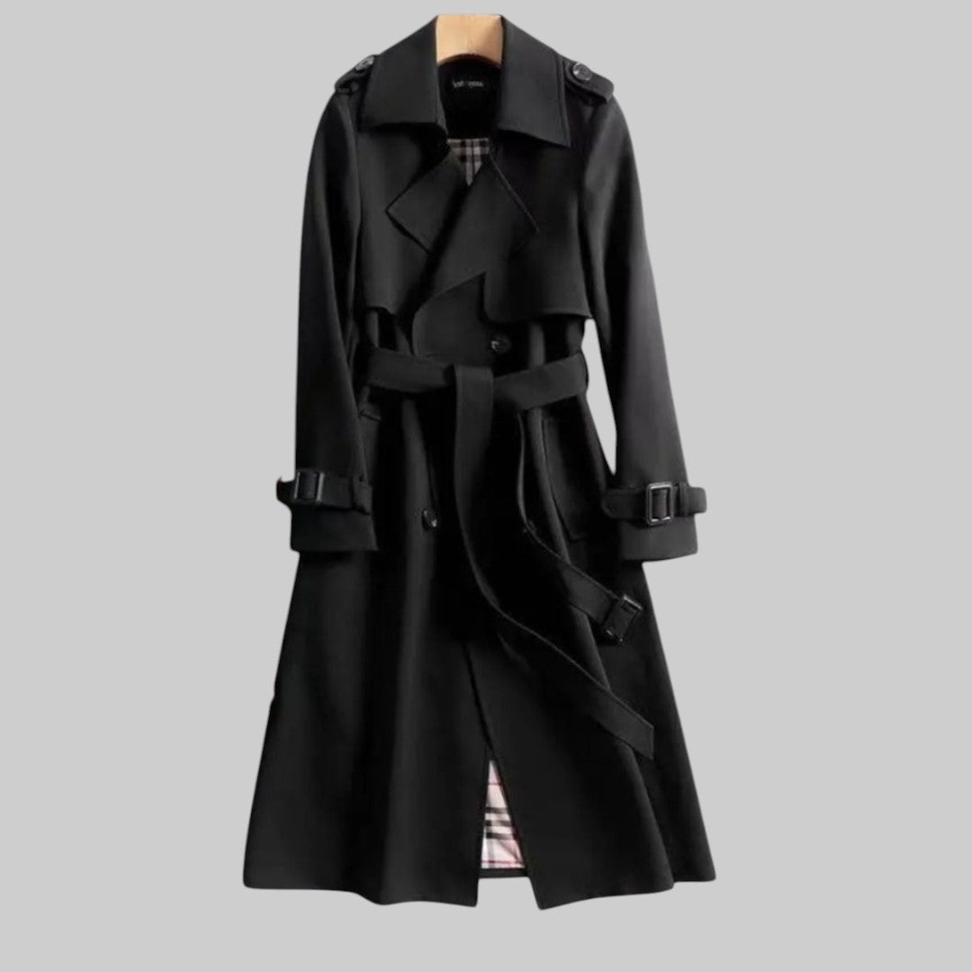 Women's Trench Coat | Belted Double-Breasted Design