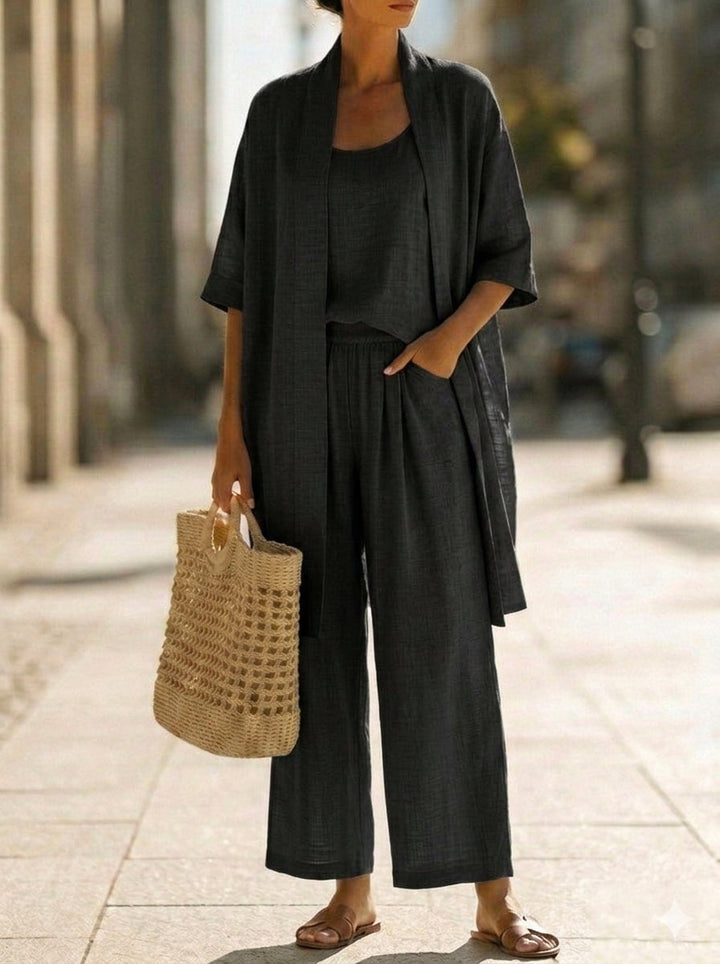 Isa | Effortless three-piece set