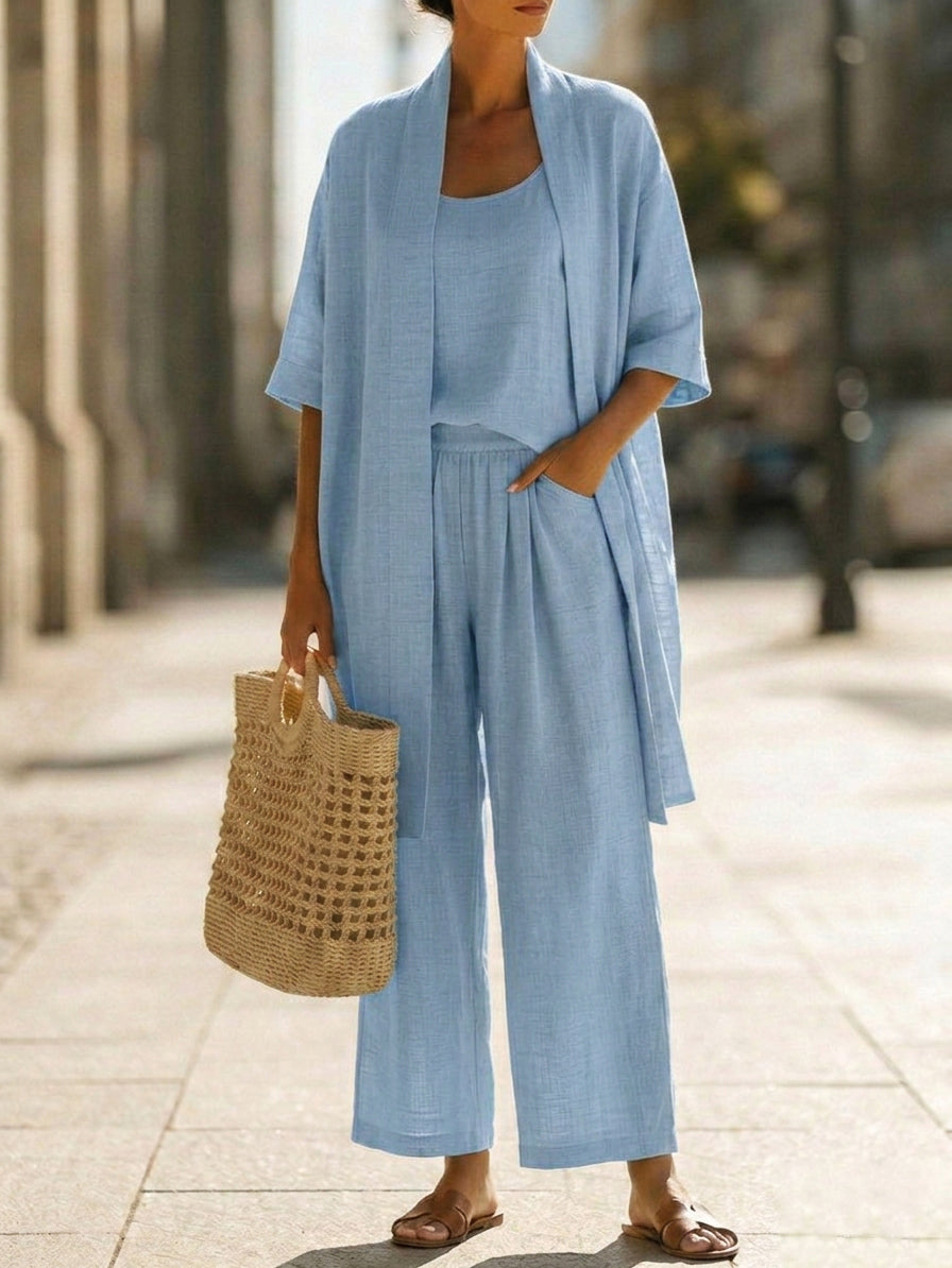 Isa | Effortless three-piece set