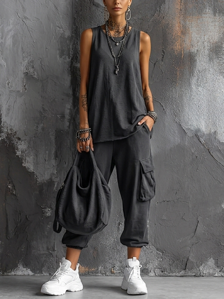Valentina | Soft Casual Suit with Pockets