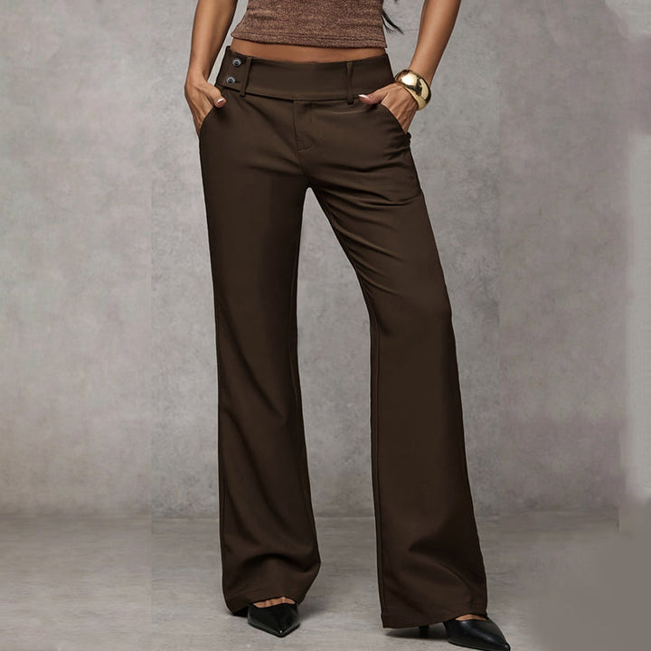 Elowra - Tailored Flared Suit Pants